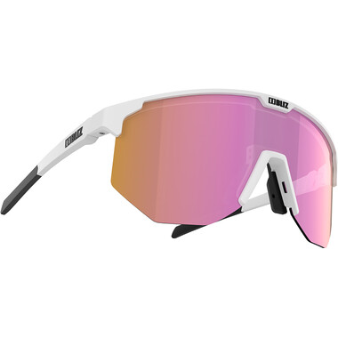 BLIZ HERO Sunglasses White/Pink Iridium 2023 0